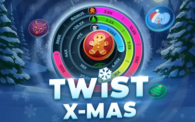 Twist X-mas â Lyckohjul frĂ„n InOut Games